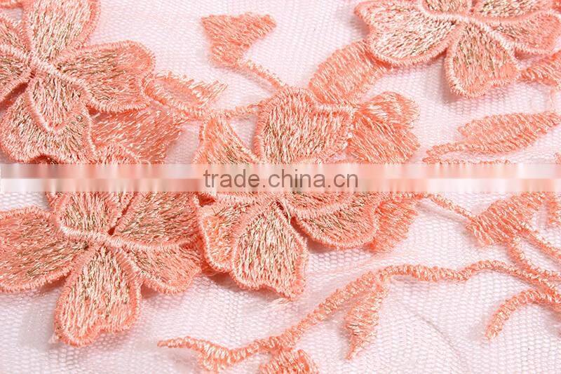 Charming Wedding Dress Soft French Net Lace FL1333-2