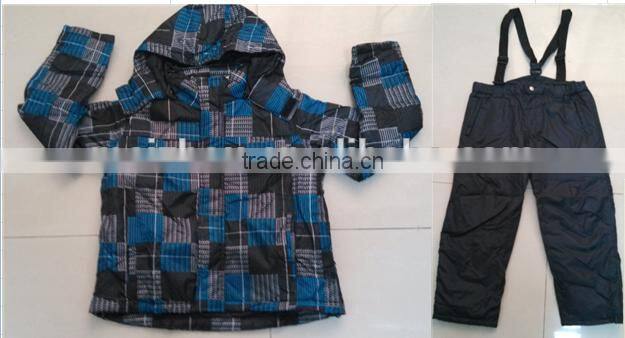 2015 ski snow jackets kids winter jacket (KS14080901)