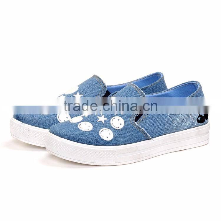Newest alibaba china canvas shoe woman trainers shoes 2017