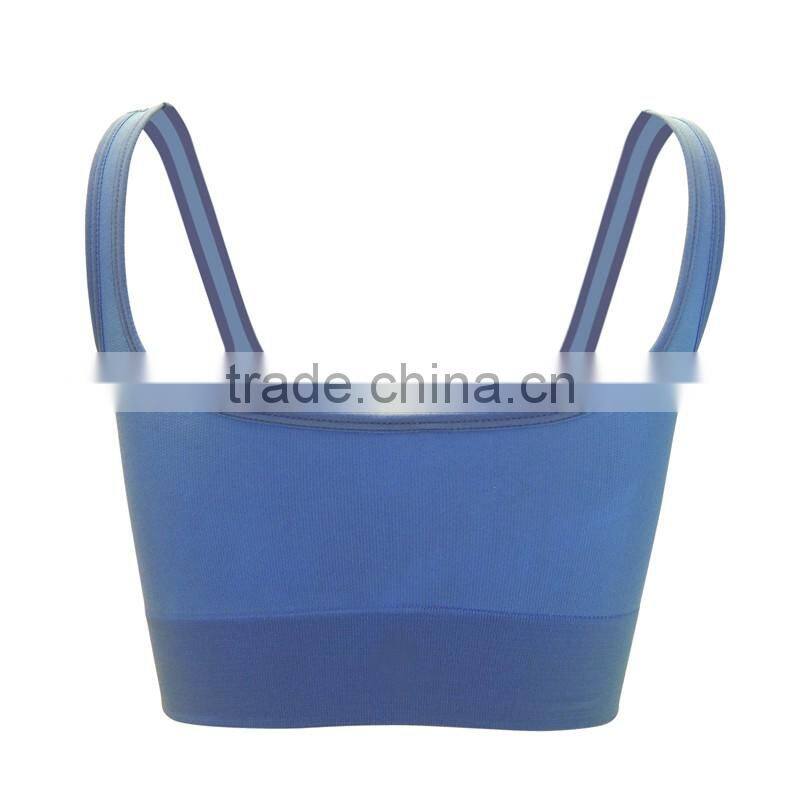New style wholesale women fitness bra underwear brand ladies sexy seamless sports bra