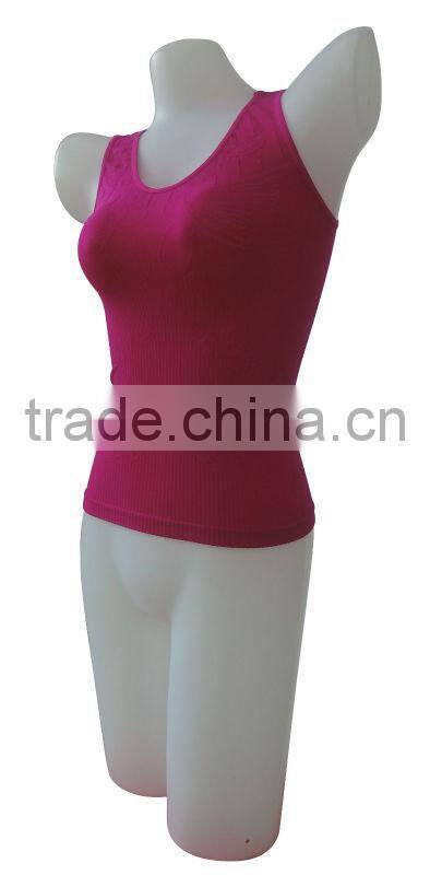 Seamless women's sports tanktop sexy tanktop