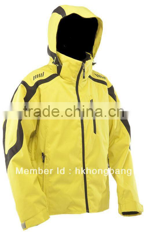 Waterproof Breathable yellow Snow suit for men
