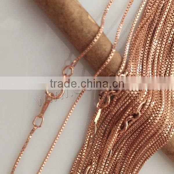 14k price Gold Filled necklace gold plated chain