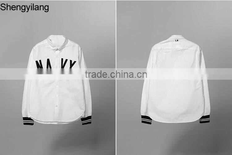 Wholesale latest shirt designs for men 2016 guangzhou manufacturers