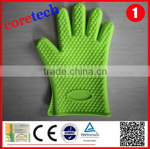 Hot sale Heat resistant durable silicone oven glove factory