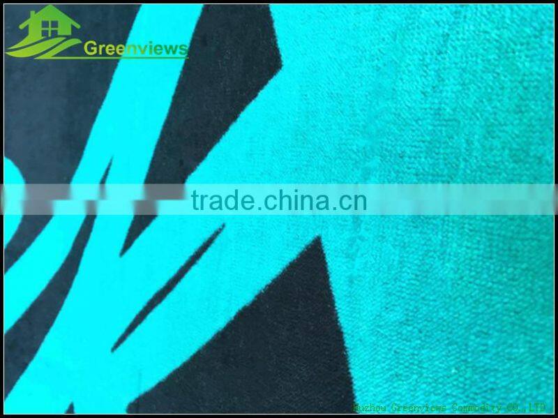 Promotional beach towel organic cotton towel printed beach towel cutom