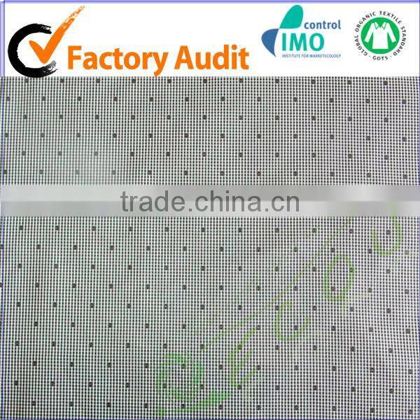 2014 new style supply 100% polyester yarn dye fabric