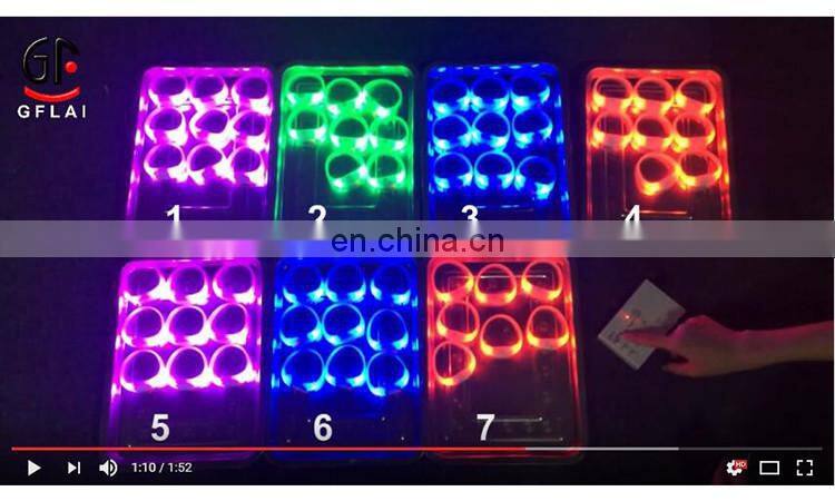 Novelties to Import 433/868/915MHz Sport Wristband LED Glam Glow Remote