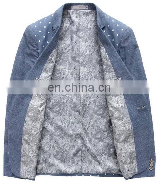 Korean Style Latest Linen Casual Suit For Men