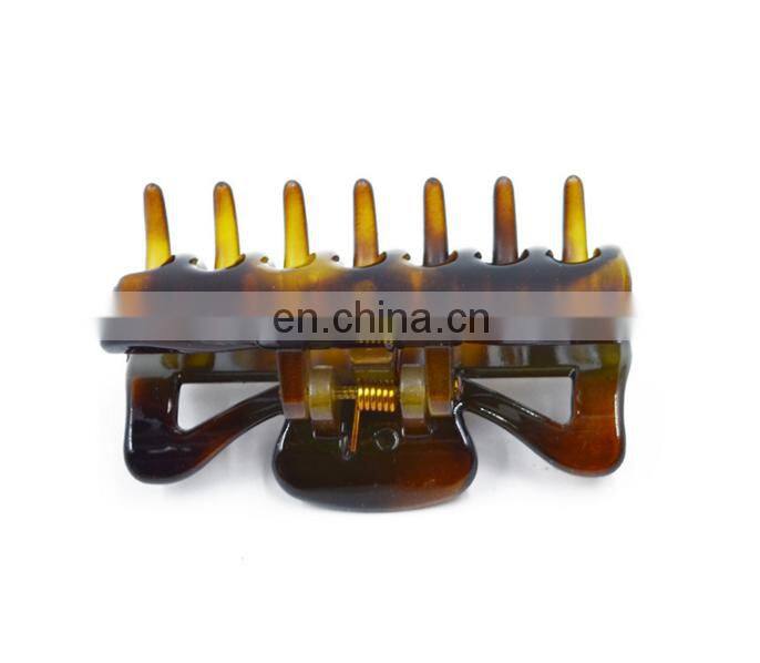 Women Hair Accessories plastic Tortoise shell Hair Claws Clips for long hair