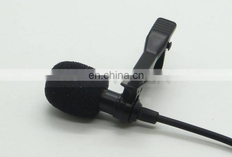 Lavalier Lapel Clip-on Recording Microphone for IOS Devices Android Devices Desktop Computer and Cameras
