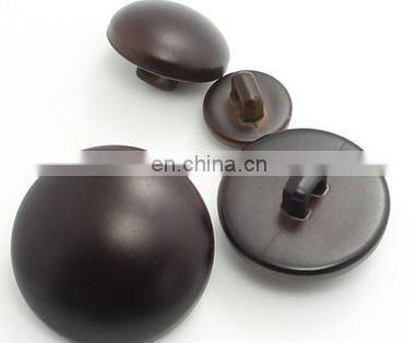 plastic button / black half round pearl buttons