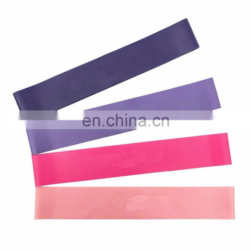 China Wholesale Top Grade Custom Logo Color Weight Competition Resistance Loop Bands,Crossfit Exercise Fitness Loop Bands