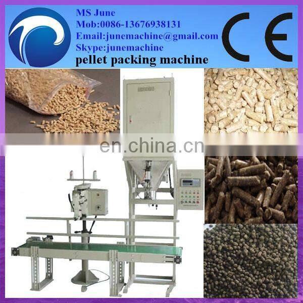 animal feed pellet packing machine with capacity 20kg per bag