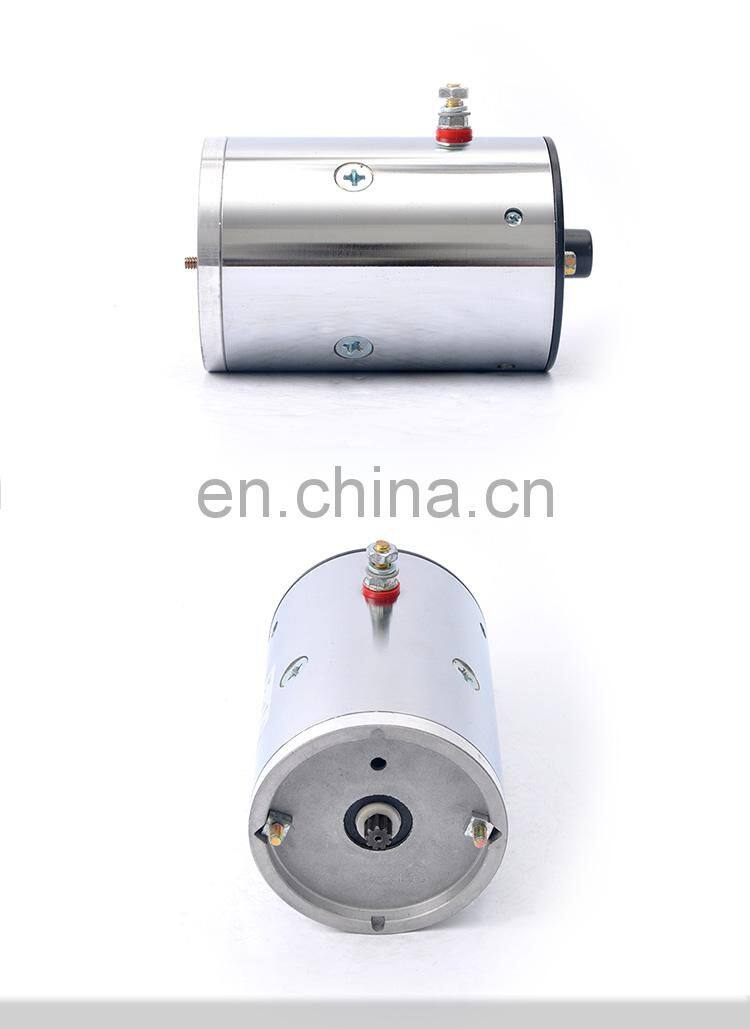 S3 intermittent work 12vdc pump motors 1.6kw