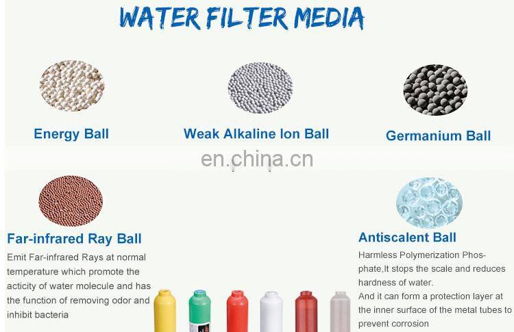 household ceramic water filter in line cartridge filter alkalize water filter