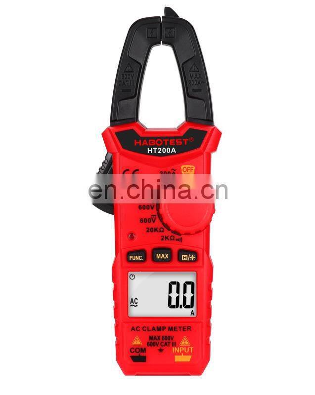 Automatic Clamp Meter AC Mini Non Contact Clamp Meter AC DC Current Clamp Meter