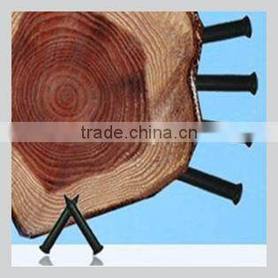 125KHz rfid tree nail tag with EM4200 chip inside made by ABS material mainly use for wood management