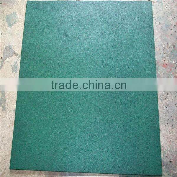 Anti-slip rubber Outdoor floor tiles for sport