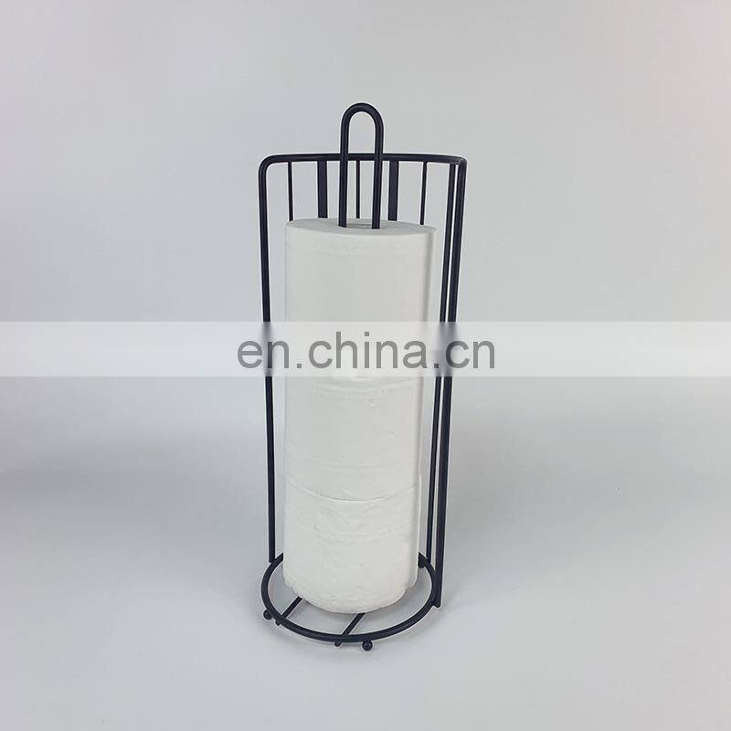 wrapping paper holders standing black toilet paper roll holder kitchen tissue paper holder