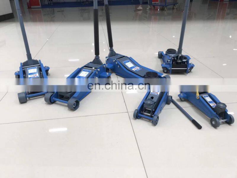 3 ton low profile hydraulic car jack quick lift CE standard with Dual Pump