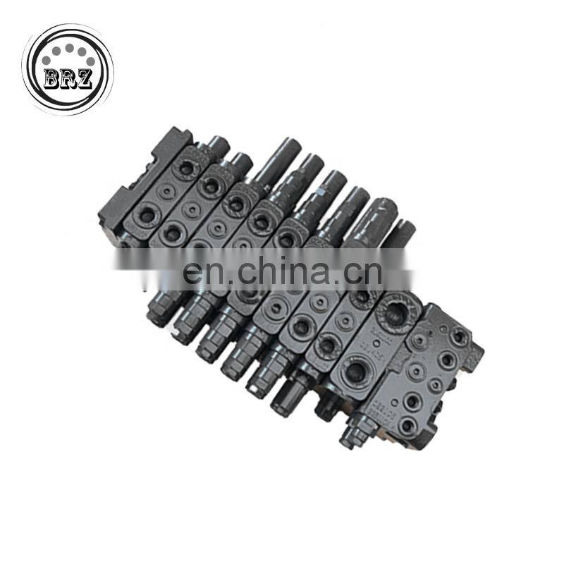 High Quality SK115 SK115SR Excavator control valve SK130 SK130-8 Hydraulic Main Control Valve assy 2436U1312F