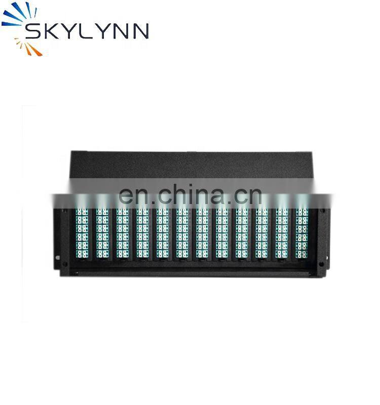 China MTP MPO Terminal box Module Cassette 96 48 24 12 8 6 Cores Fiber Optic Patch Panel