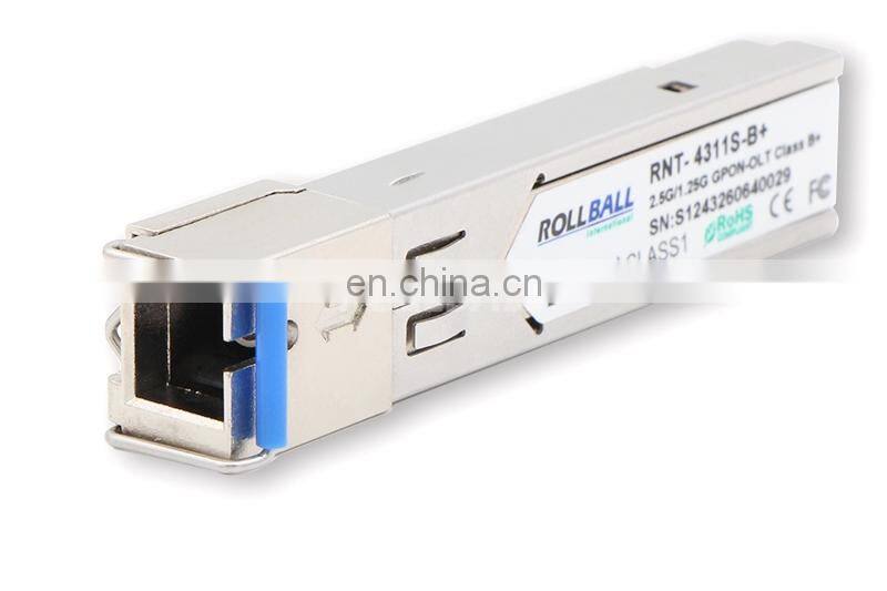 tplink GPON-OLT SFP 2.5GTx/1.25GRx 1490nmTx/1310nmRx Class B+ 20KM DDM SC SMF Module Transceiver