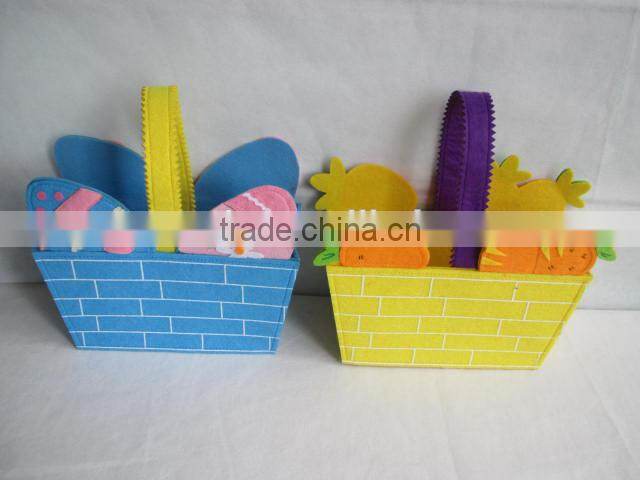 bunny buket for kids decorated Gift Baskets For Easter