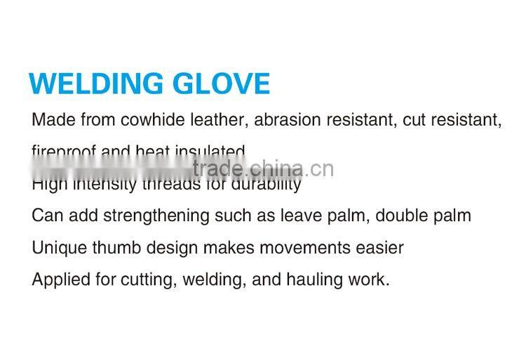 Flame Resistant Welder Gloves Factory Supply LG045