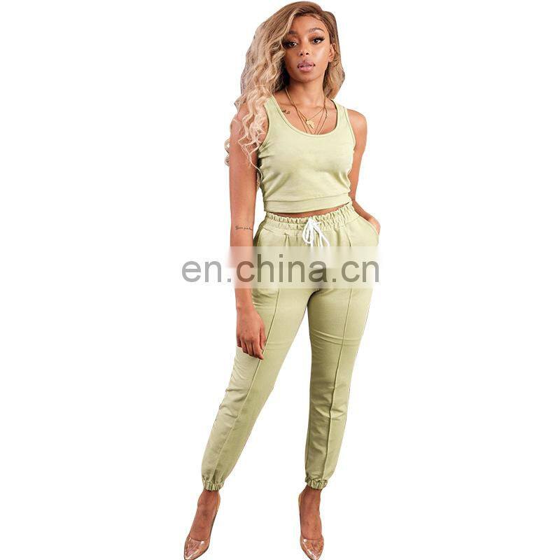 New Products 2021 Ladies Long Sleeve Bodysuit Jumpsuit 3 Piece Set Ladies Stacking Jogging Set
