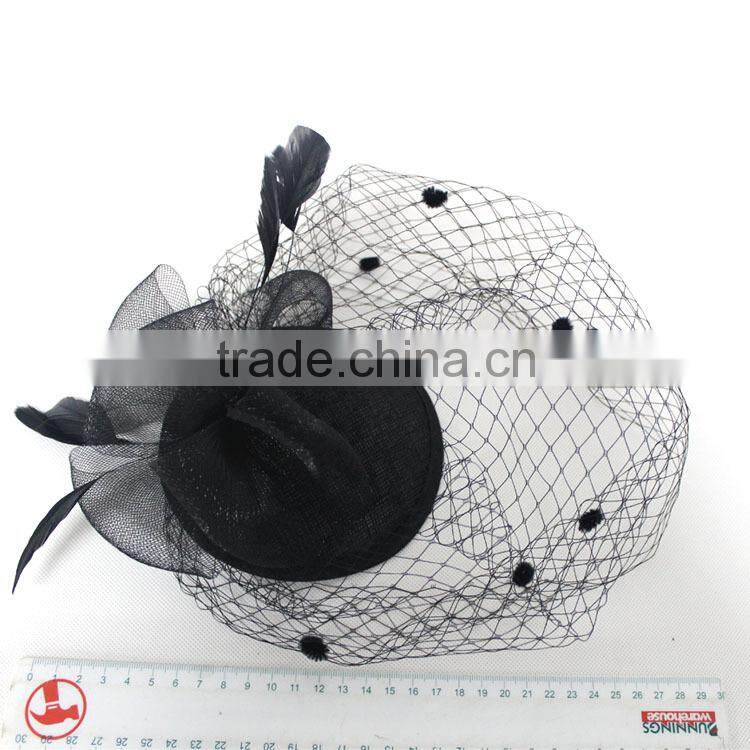 2015 New Coming Wedding/Party/Chirstmas Veil Hat Fascinator Headpieces
