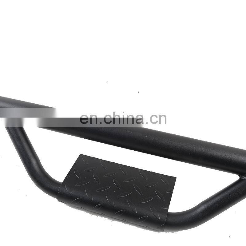 Black Steel Side Bar for Jeep Wrangler JL 18+ 4x4 Accessories Maiker Manufacturer Running Board