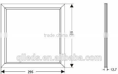 300X300 17w c UL UL listed LED Panel Light! CRI90 Special Design , Easily installation!