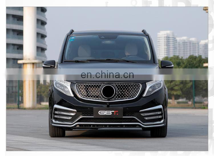 GBT drop shipping auto tuning parts v-class vito vip conversion kit facelift for mercedes vito w447 body kit