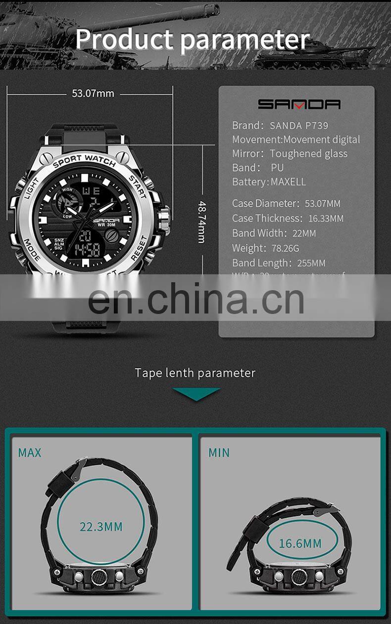 Wholesale Relojes Analog Display Luxury Quartz Wrist Watch Sport Waterproof Mens Digital Watches