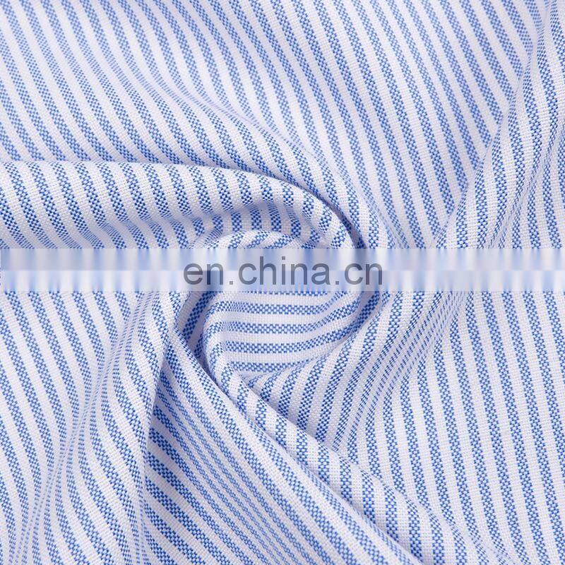 Available from stock TC oxford plaid fabric polyester-cotton yarn-dyed oxford plaid garment fabric strip fabric