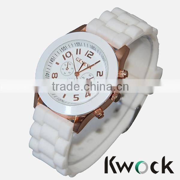 New Women Casual Geneva Flower Watch Fashion Quartz Wrist Watches geneva platinum watch japanese movement