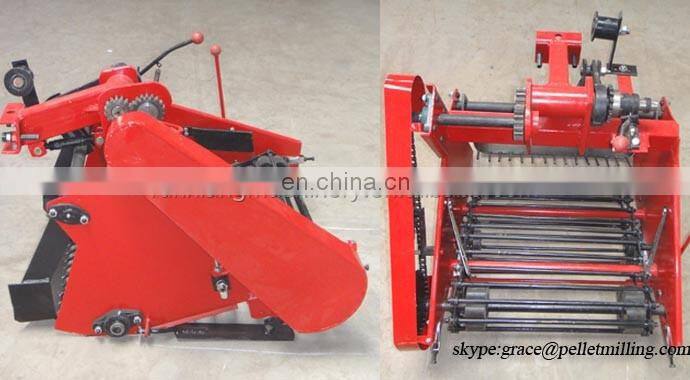 Tractor mounted Peanut / Carrot / Cassava / Garlic / Ginger / Single Row Potato Harvester Machinery Small Sweet Potato