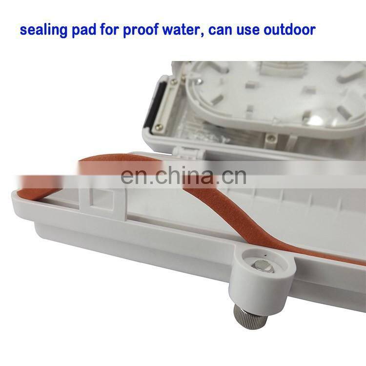 6 cores FTTH outdoor waterproof PLC Splitter fiber optic terminal distribution box ftth