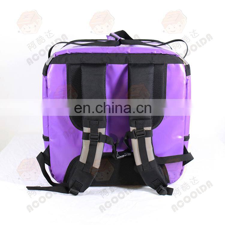 Food Delivery Aluminium Foil Insulated Food Cooler Bag aluminum foil cooler bag jarmoo