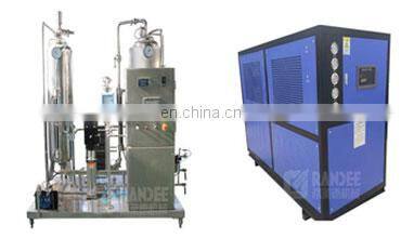 DXGF14-12-5 carbonated soda water cola bottle filling capping packing machine