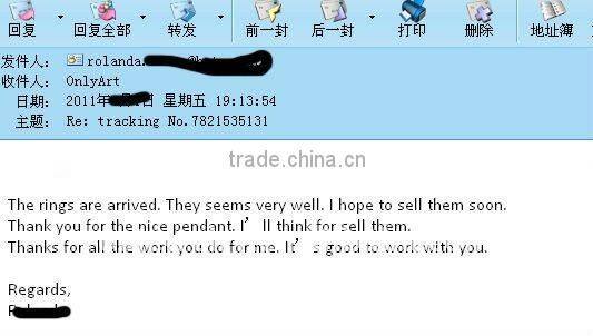 hot sell fine jewelry high quality elegant lady simple plain silver ring