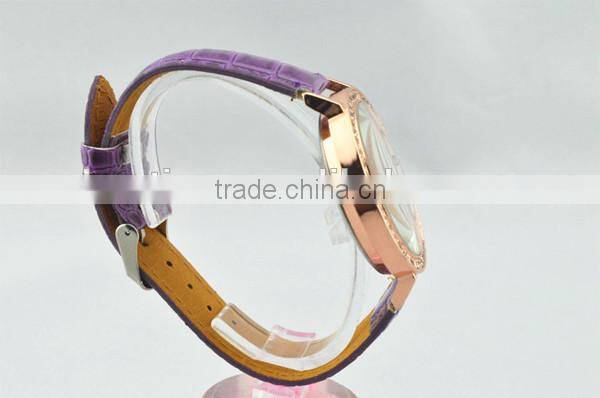 New arrival gift watch with beautiful bezel image quarts wrist watches