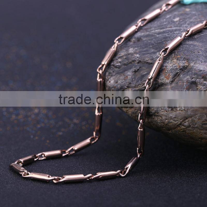 2015 china supplier jewellery fashion ornate jewelry chain decorative chain & coffee gold plated link chain