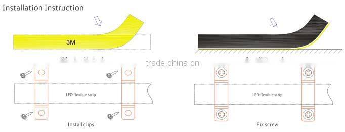 Flexible LED Strip 3528 60LED/m Waterproof Warm White