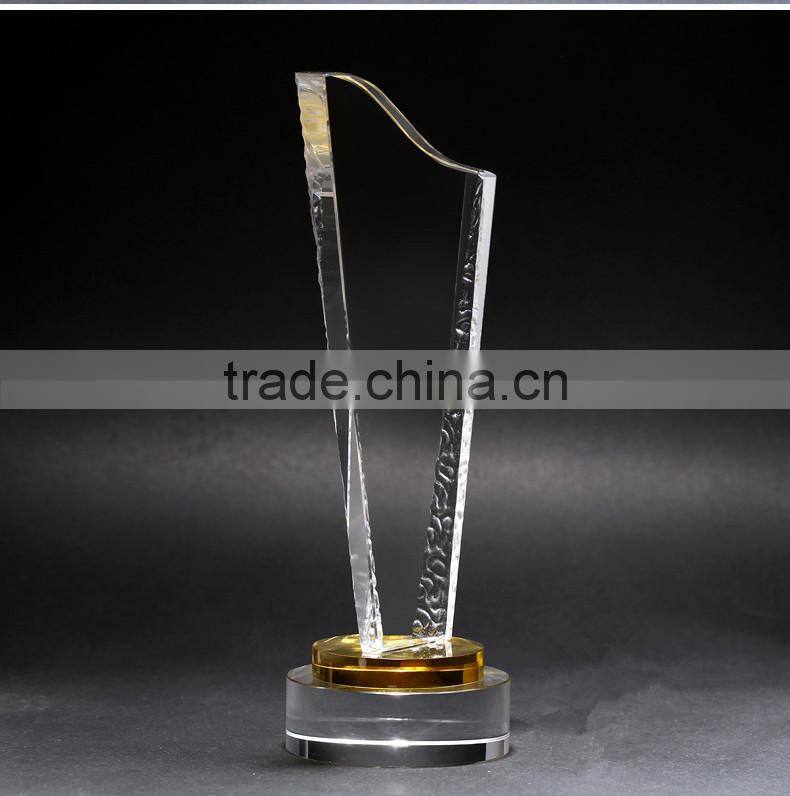 crystal trophy award for sport Competition3d laser crystal trophy award for sport Competition