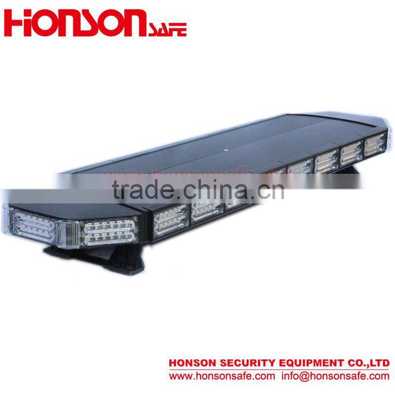 47'' hot Super bright Linear Double row led flashing warning lightbar DC12-24V HS12140