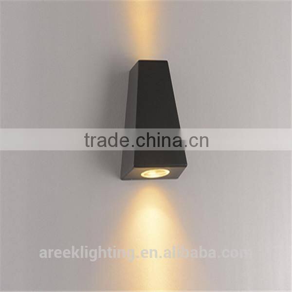 waterproof die casting aluminium led wall lamp 4w outdoor led gardens lamp
