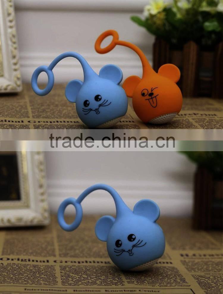 Promotional mini Mickey bluetooth speaker, lovely mickey speaker, mini mickey speaker